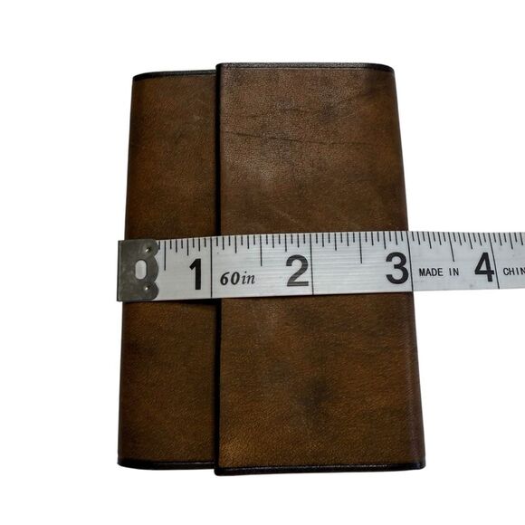 Vintage Rolf’s Positive Lock Key Kaddy Leather Key Fob Brown New - Picture 7 of 9